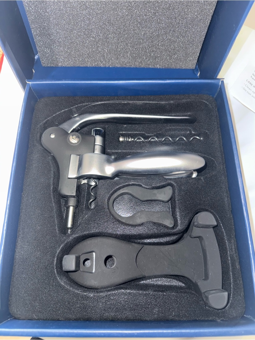 Brookstone Connoisseur’s Wine Opener Set